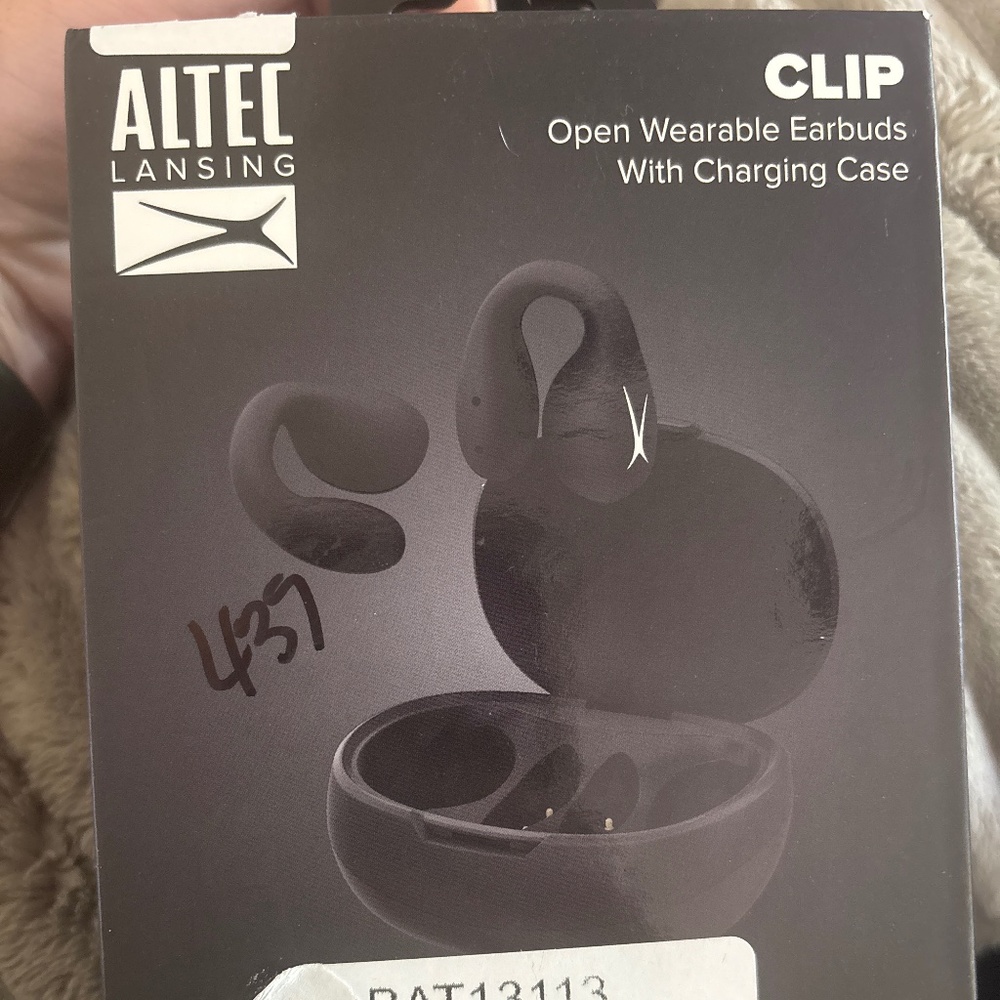 Altec clip on earbuds